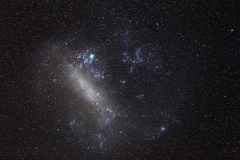 The Large Magellanic Clouds over Perkolilli