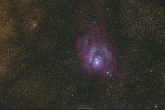 The Lagoon Nebula, Blurred Edition