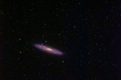 Sculptor Galaxy, Alone in the Dark