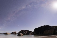 Elephant Rocks under Moonlight