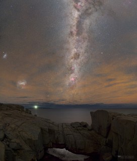 Burning Skies over Natural Bridge