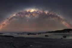 Galactic Fire over William Bay