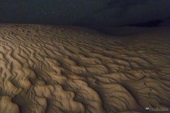 Waves of Sand under the Light of Orion