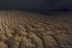 Waves of Sand under the Light of Orion
